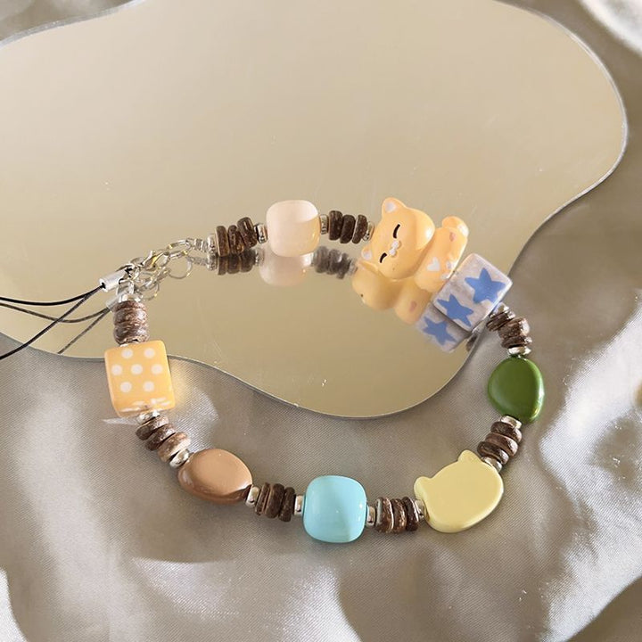 Beaded Charm Keychain Kalsten 1790135383