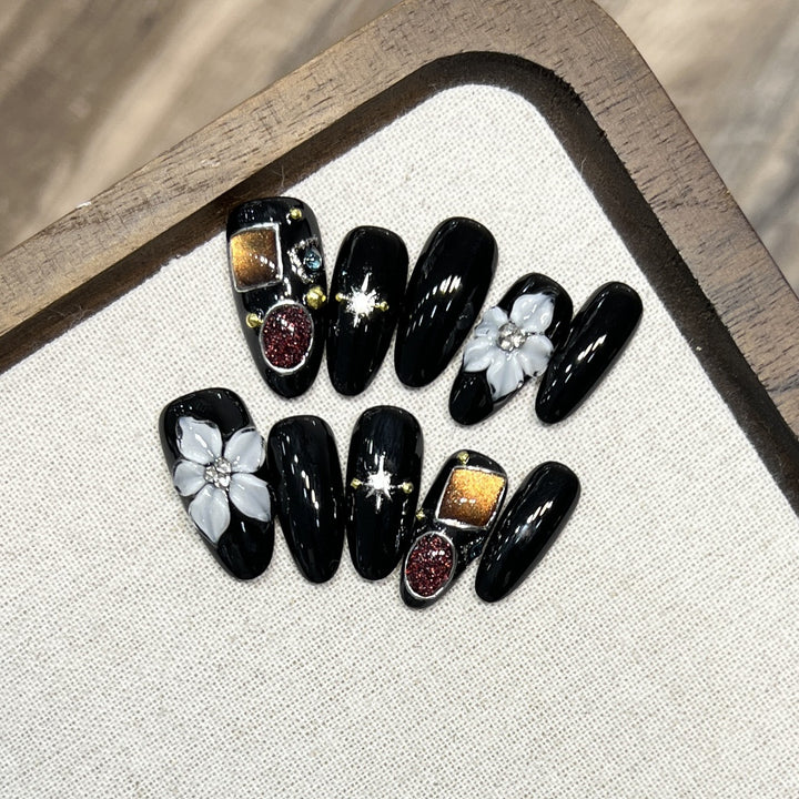 Reusable Press-On Nail Set Kalsten