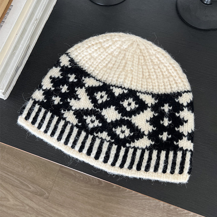 Knit Pattern Beanie