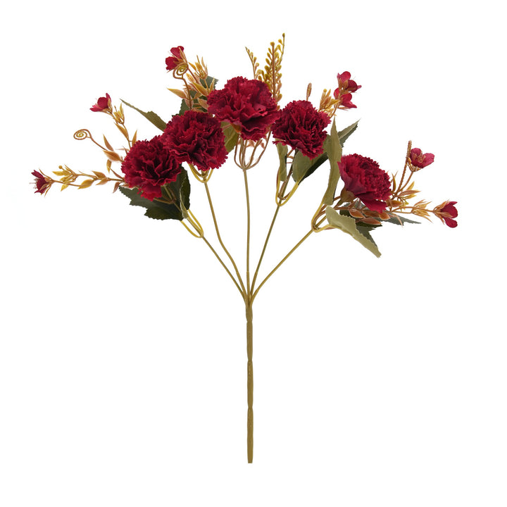 Lifelike Carnation Floral Stem Decoration