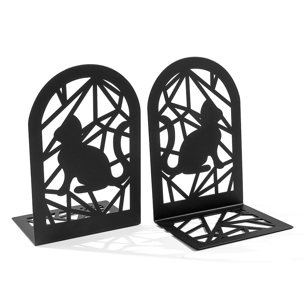 Decorative Cat-Themed Bookends