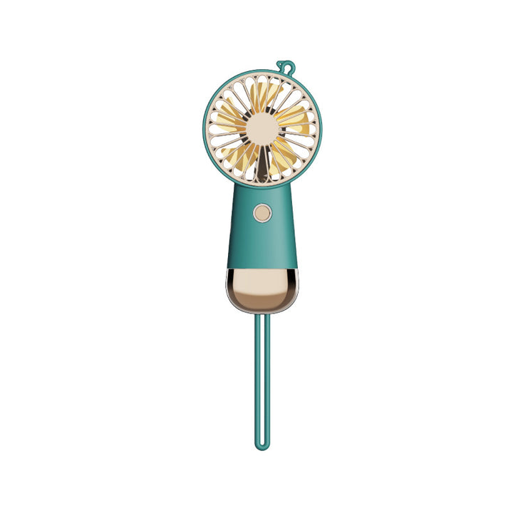 Ladies portable hand fan with USB charging function and ergonomic handle Kalsten