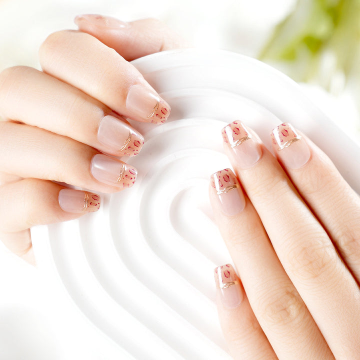 Stylish Artistic Press-On Nail Set Kalsten