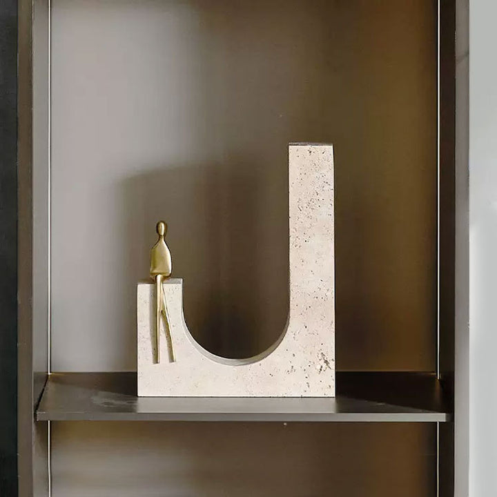 Abstract Decorative Bookend