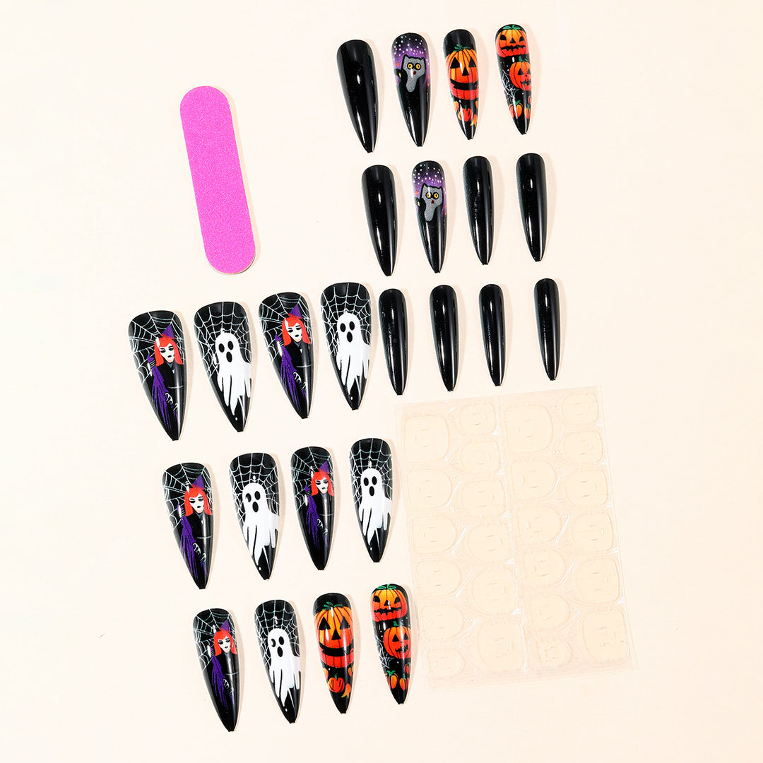 Halloween-Themed 3D Decorative Nail Art Extensions Kalsten