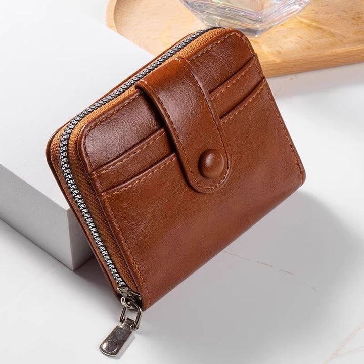 Compact Zippered Card Wallet Kalsten