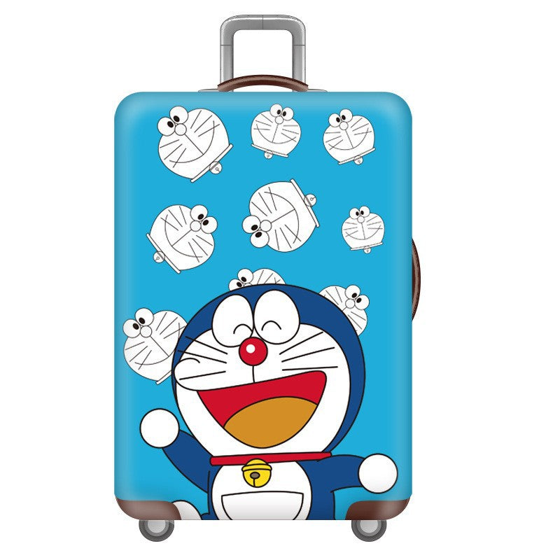 Unisex Hard Shell Suitcase with Fun Cartoon Design Kalsten