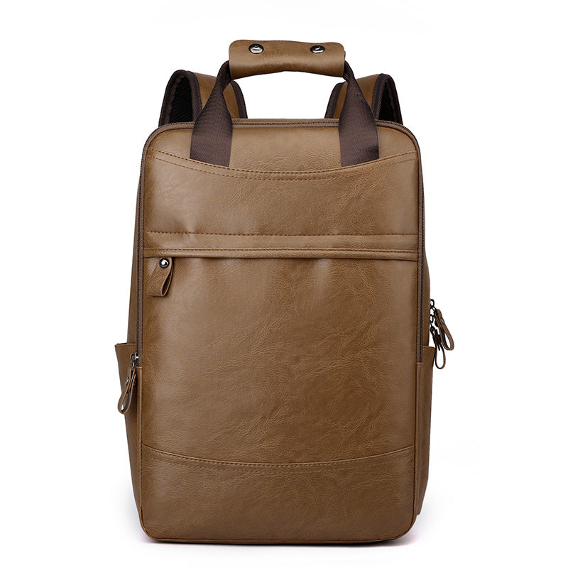 Professional Leather Laptop Backpack Kalsten