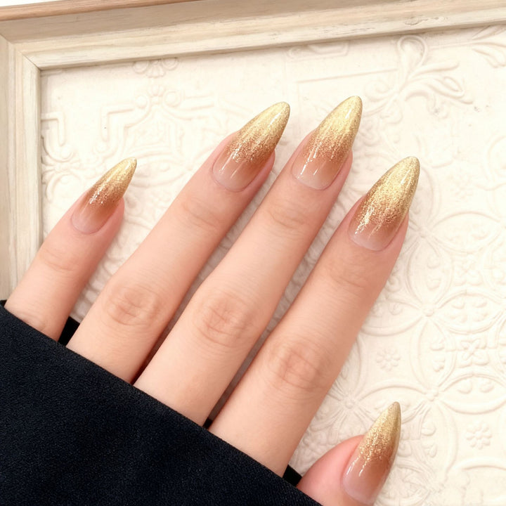 Premium Glitter Ombre Press-On Nails Kalsten