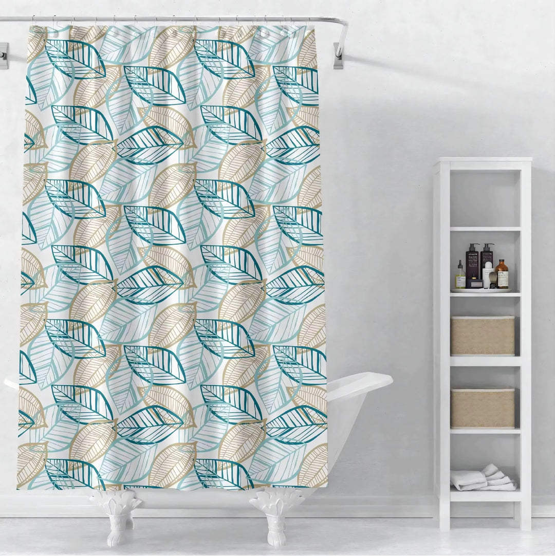 Floral Print Shower Curtain Kalsten