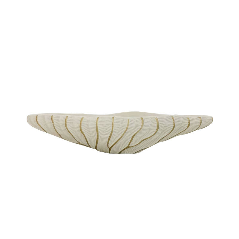 Decorative Leaf-Shaped Centerpiece