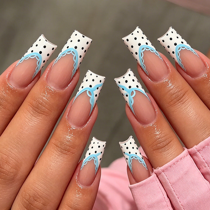 Artistic Long Acrylic Nail Enhancements Kalsten
