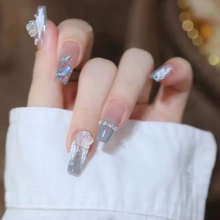 Artificial nails with heart design Kalsten