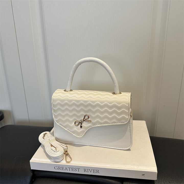 WoChic Textured Handheld Satchel Bag Kalsten