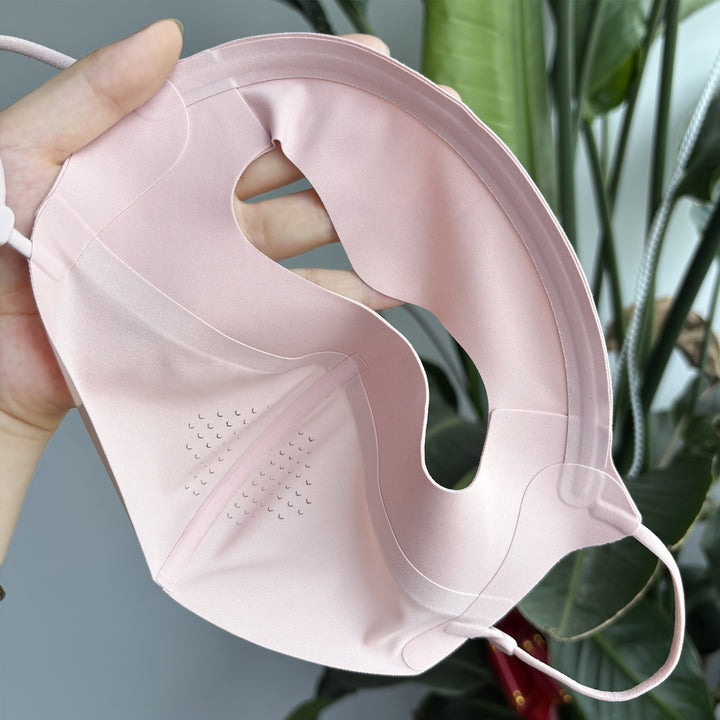 Lightweight Silicone Facial Sculpting Mask with Contoured Chin Lift & Adjustable Ear Straps Kalsten