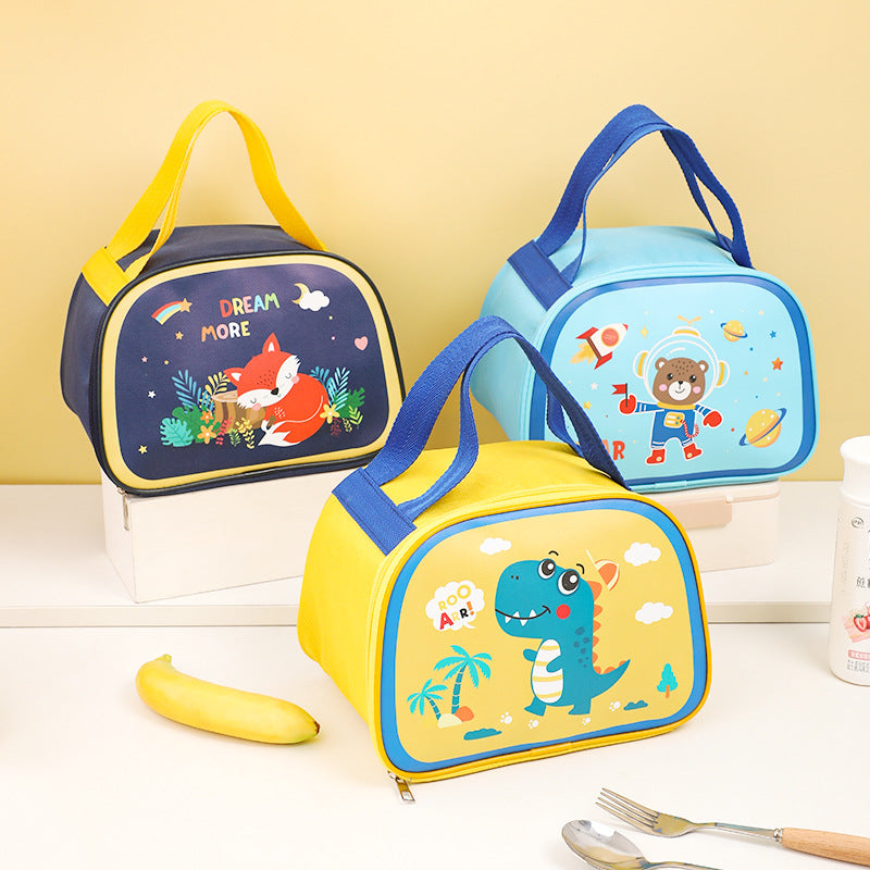 Insulated Fox-Themed Lunch Bag Kalsten