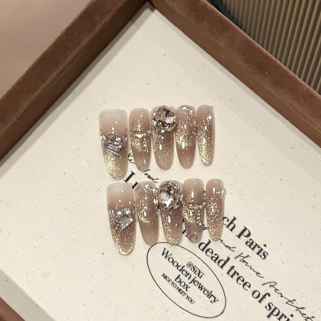 Glamorous Press-On Nail Art Set Kalsten