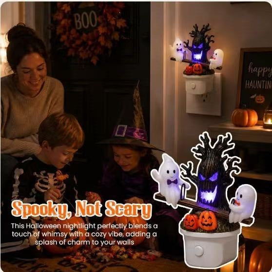 Halloween Themed Decorative Night Light Kalsten