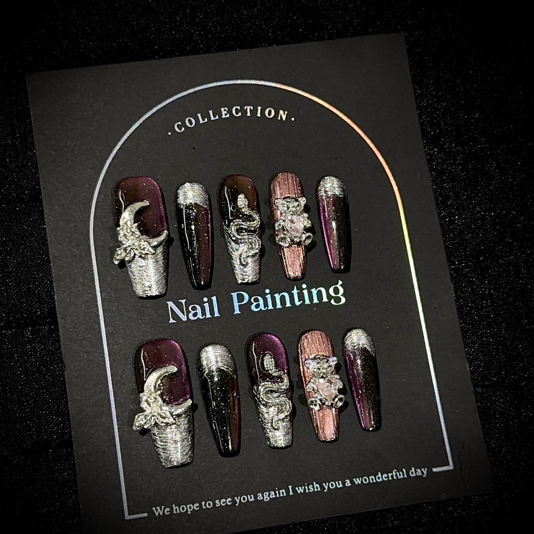 Artistic Press-On Nail Collection