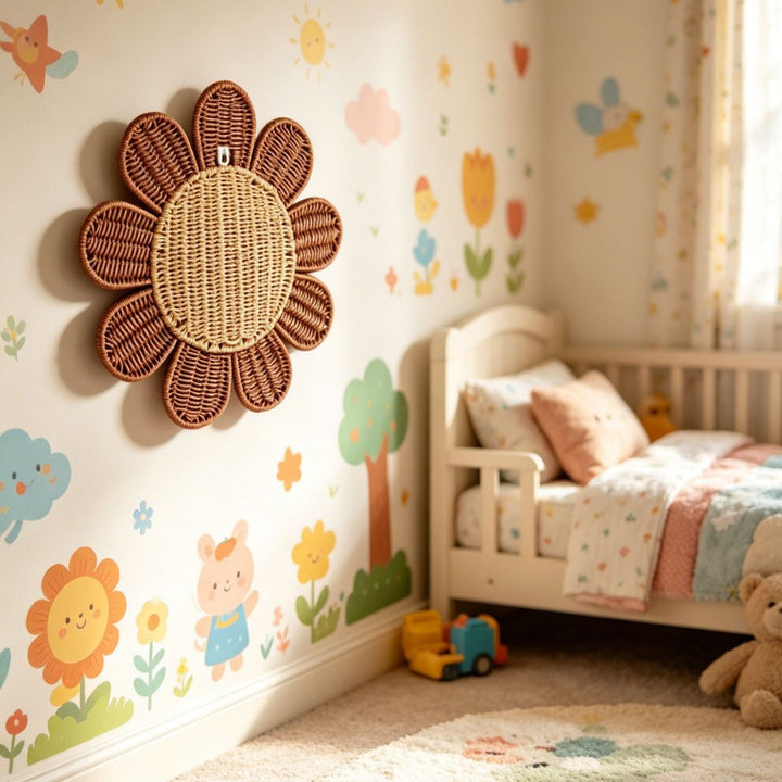 Wall hanger in flower design Kalsten