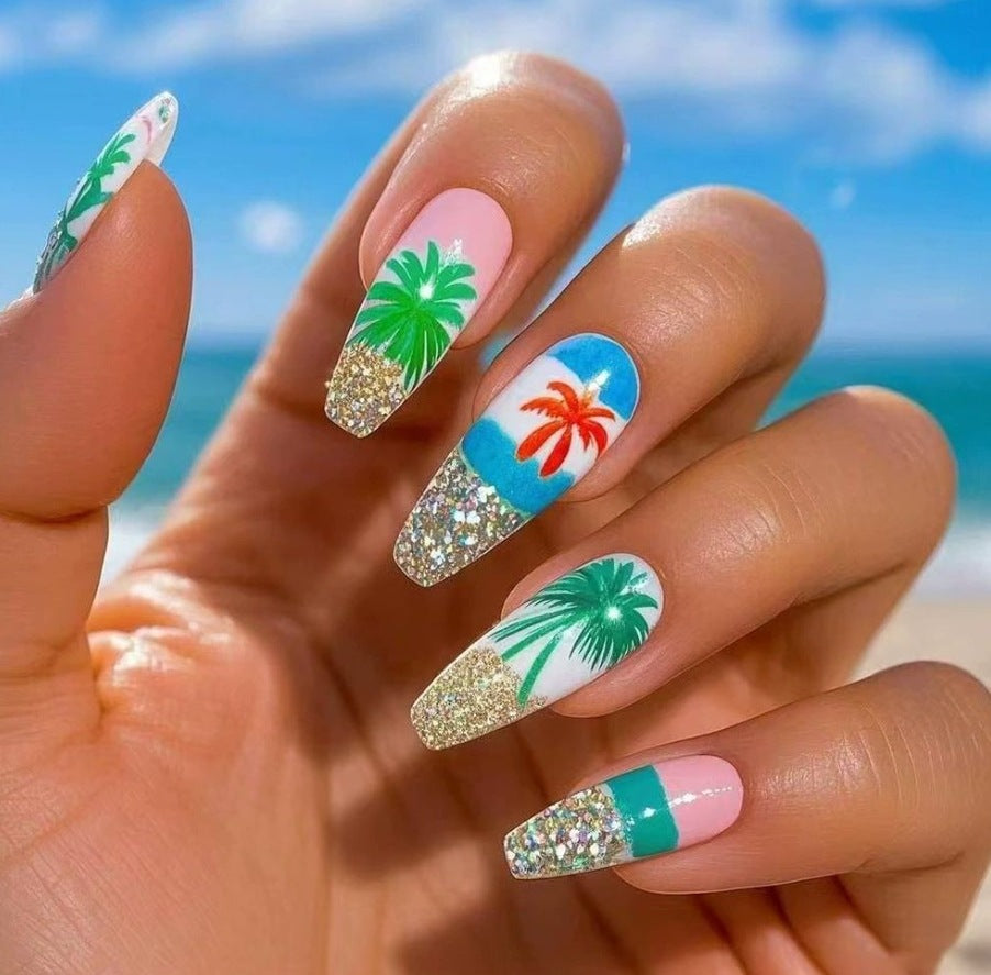Floral Gradient Nail Art Kit Kalsten