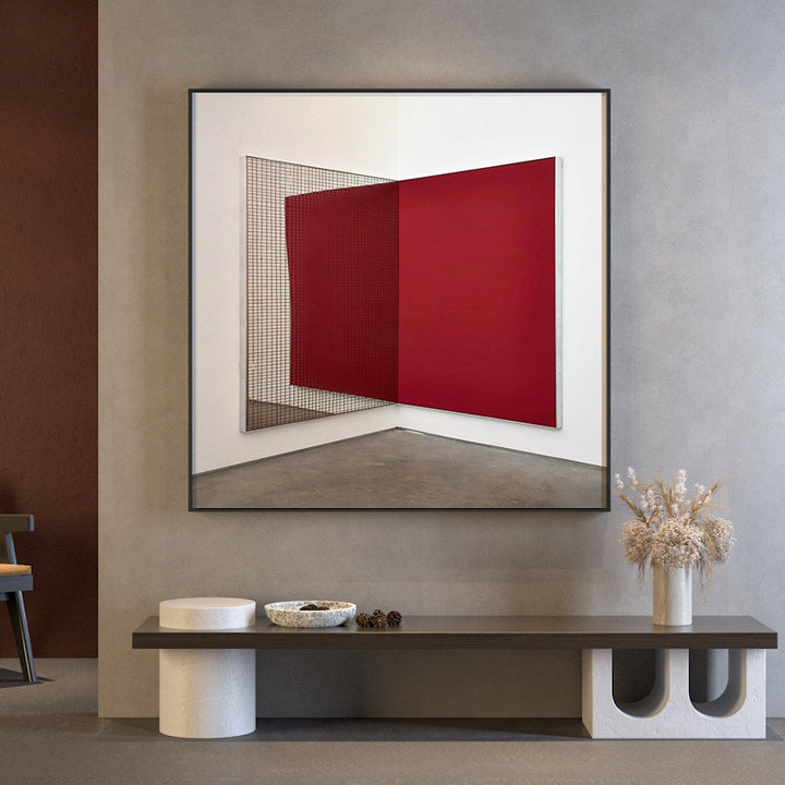Abstract Geometric Wall Artwork