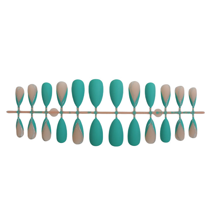 Glossy Stiletto Press-On Nail Art Set Kalsten