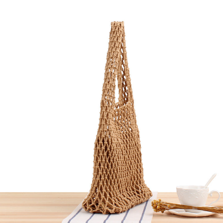 Net bag made of handcrafted natural material Kalsten