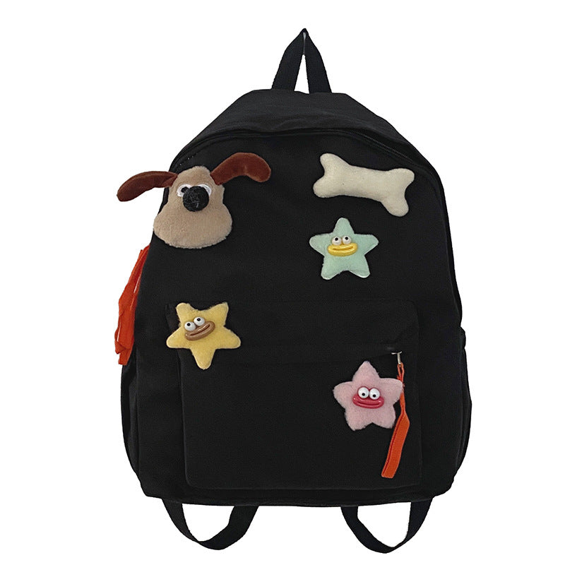 Kids' Playful Character Design School Backpack Kalsten