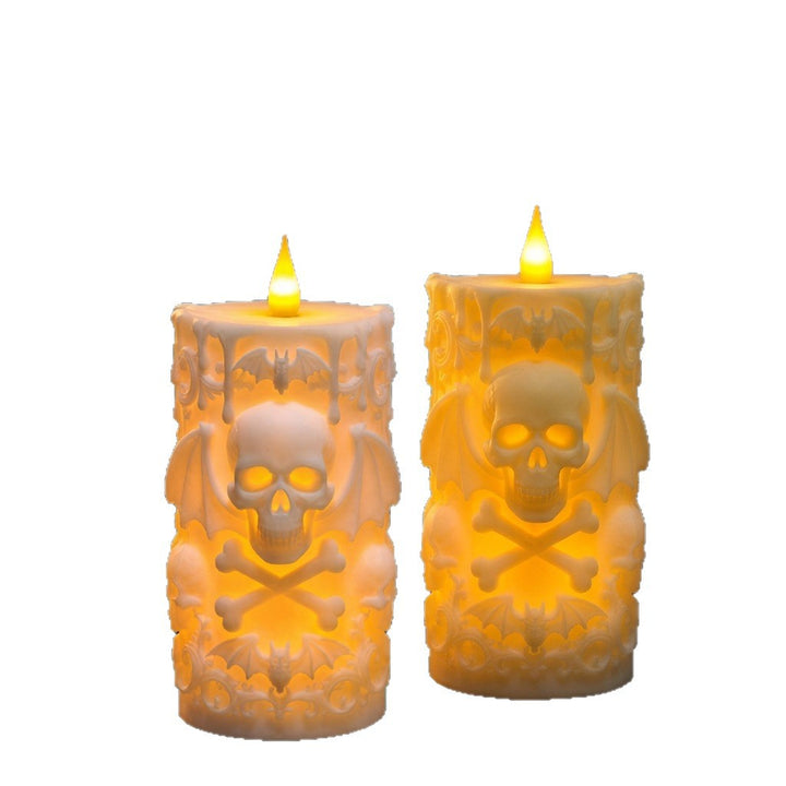 Decorative Skull Candle