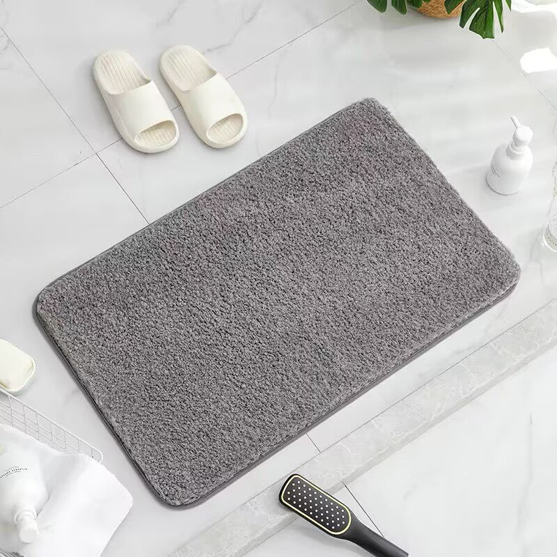 Plush Bathroom Rug Kalsten