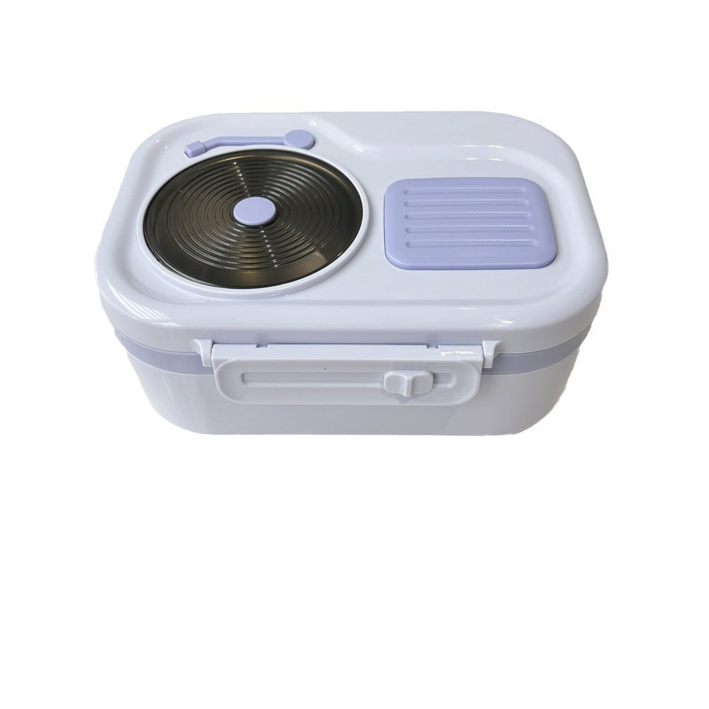 Retro Vinyl Record Lunch Box