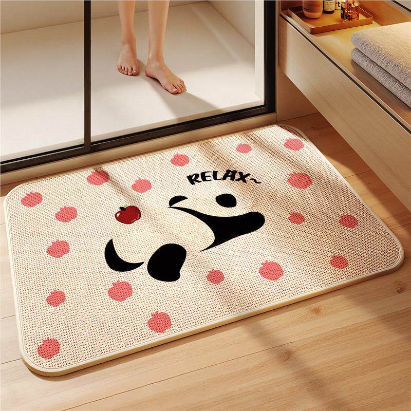 Cute Animal-Themed Non-Slip Bath Mat for Bathroom