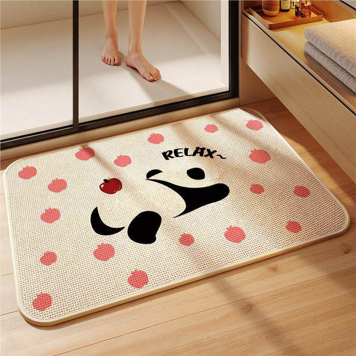 Cute Animal-Themed Non-Slip Bath Mat for Bathroom