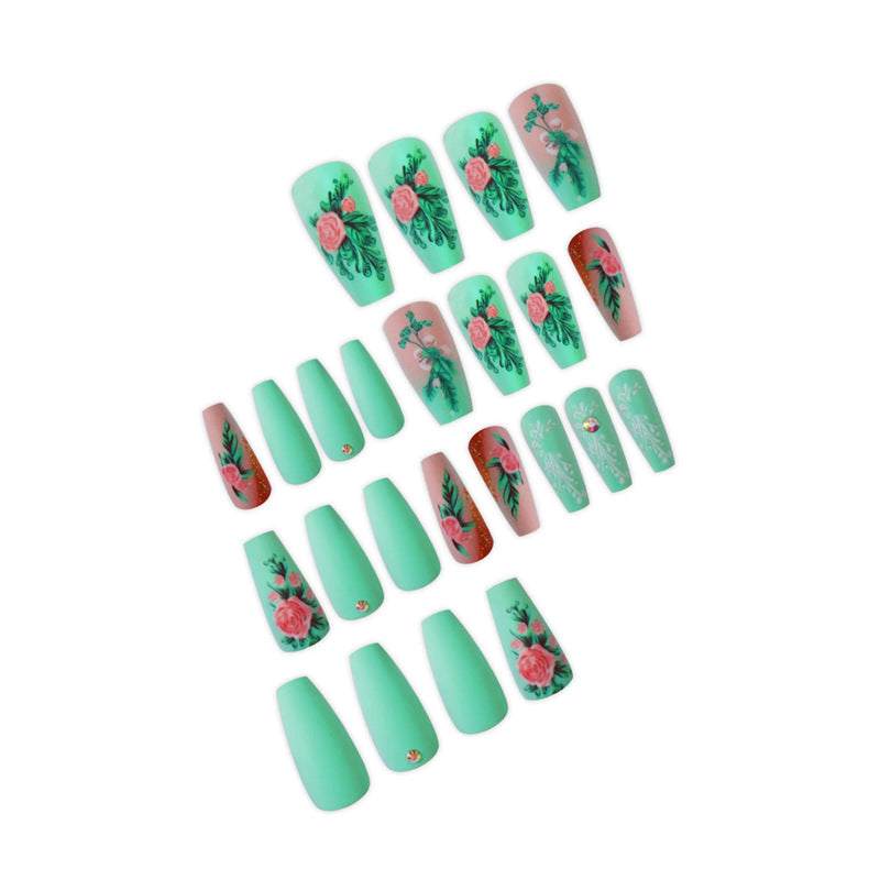 Artistic Floral Design Press-On Nails Kalsten 1788434359