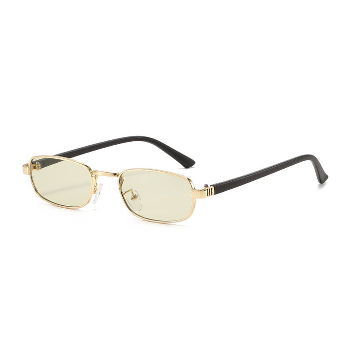 Elegant Vintage-Inspired Rectangle Sunglasses Kalsten