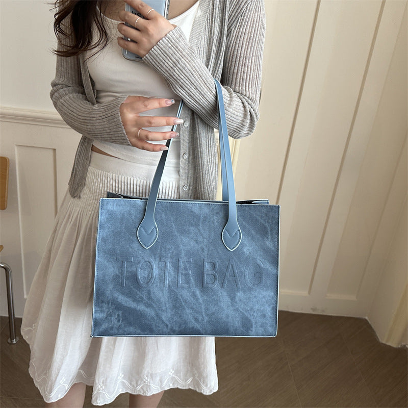 Classic Suede Tote Bag