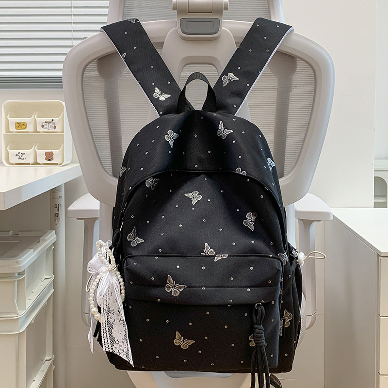 Butterfly-Themed Casual Backpack Kalsten