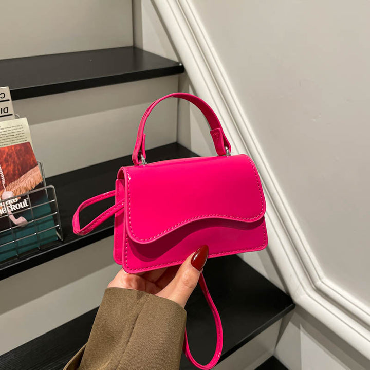 WoStylish Patent Leather Mini Handbag Kalsten