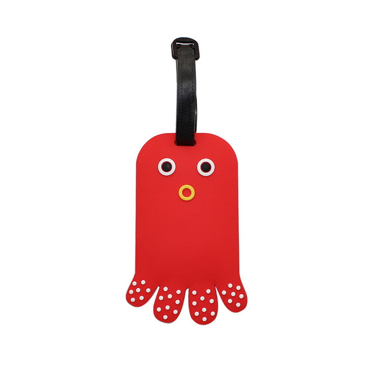 Unisex Silicone Luggage Tag in Creative Octopus Design Kalsten