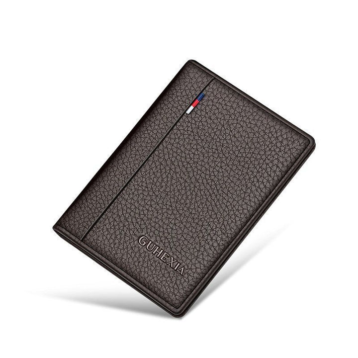Premium Textured Leather Card Holder