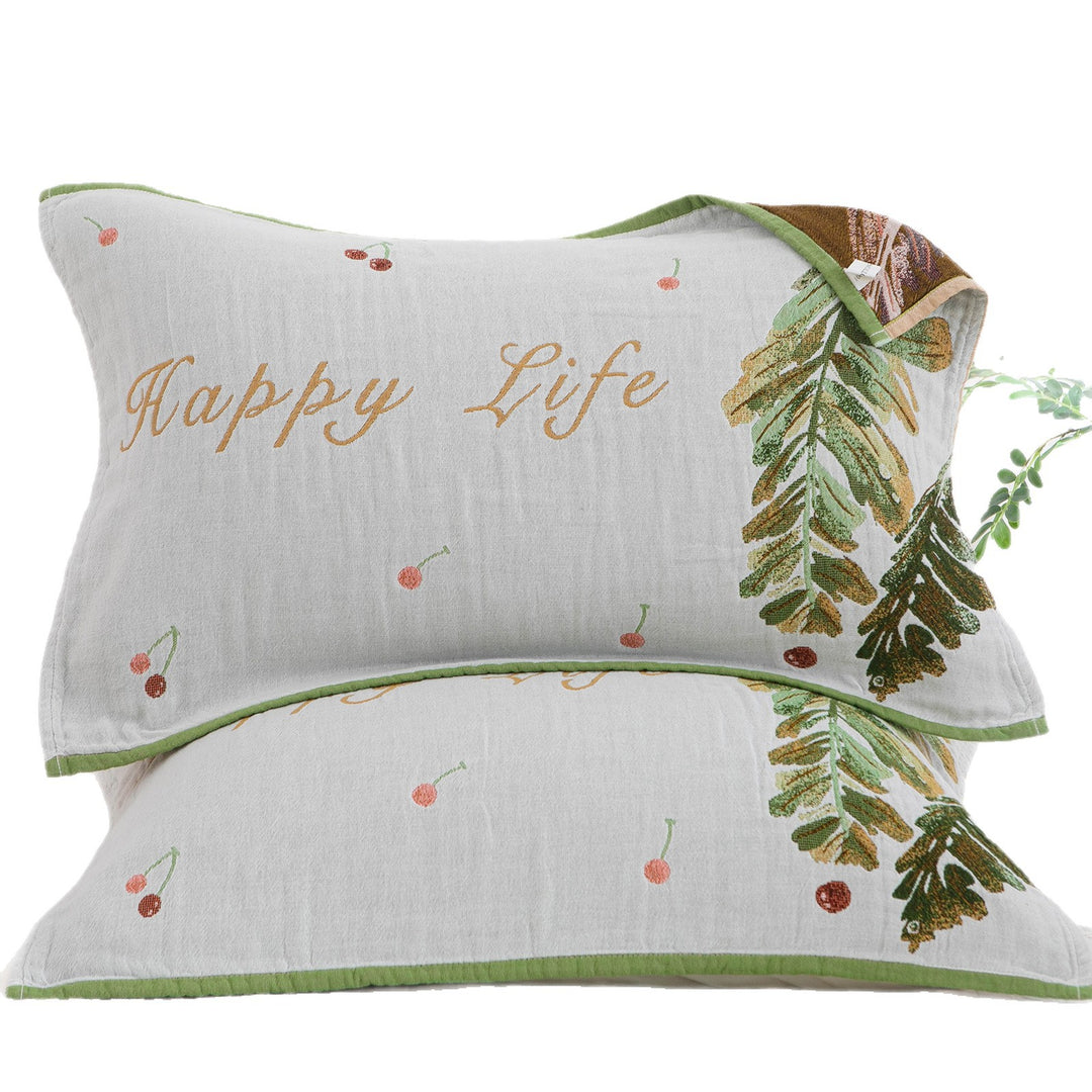 Women Decorative Pillow with Floral Pattern and High-Quality Cotton Kalsten