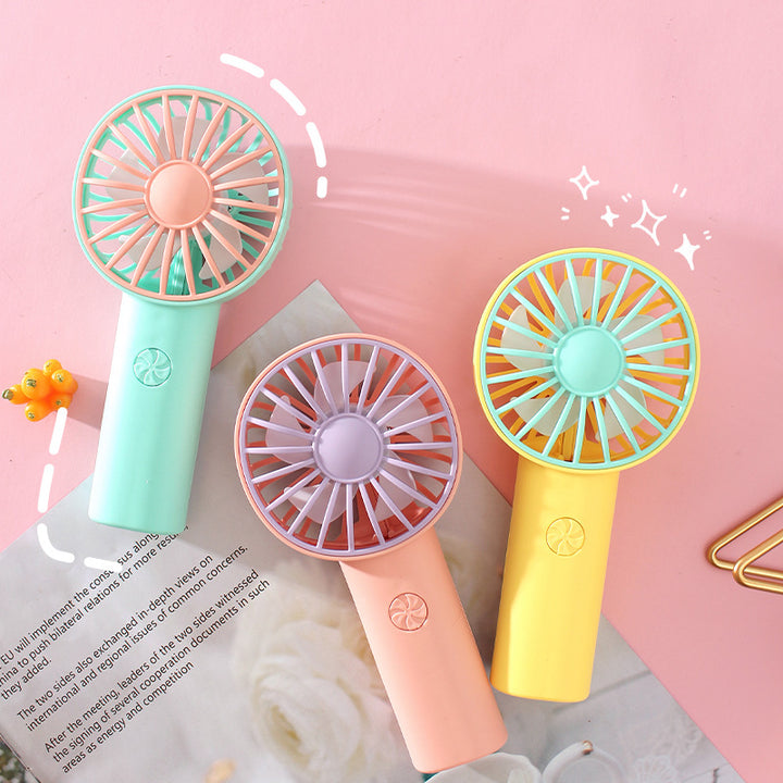 Ladies Portable Cool Fan with Ergonomic Handle Kalsten