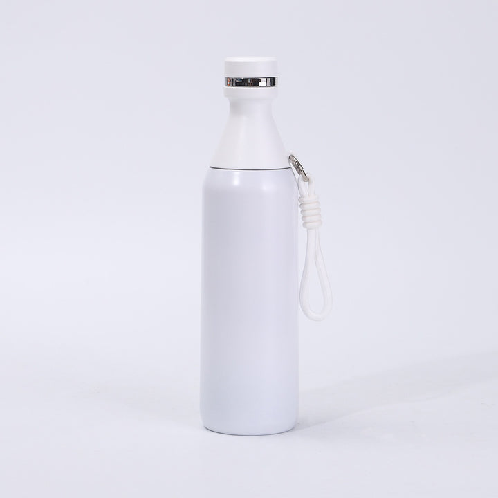 Ladies insulated drinking bottle with practical carrying strap Kalsten