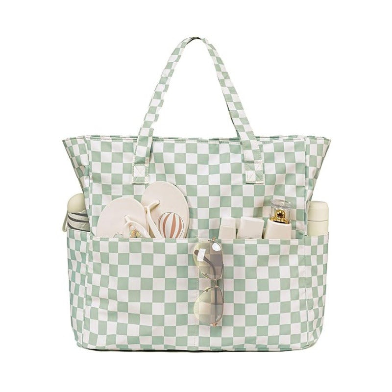 Spacious beach bag with versatile compartments Kalsten