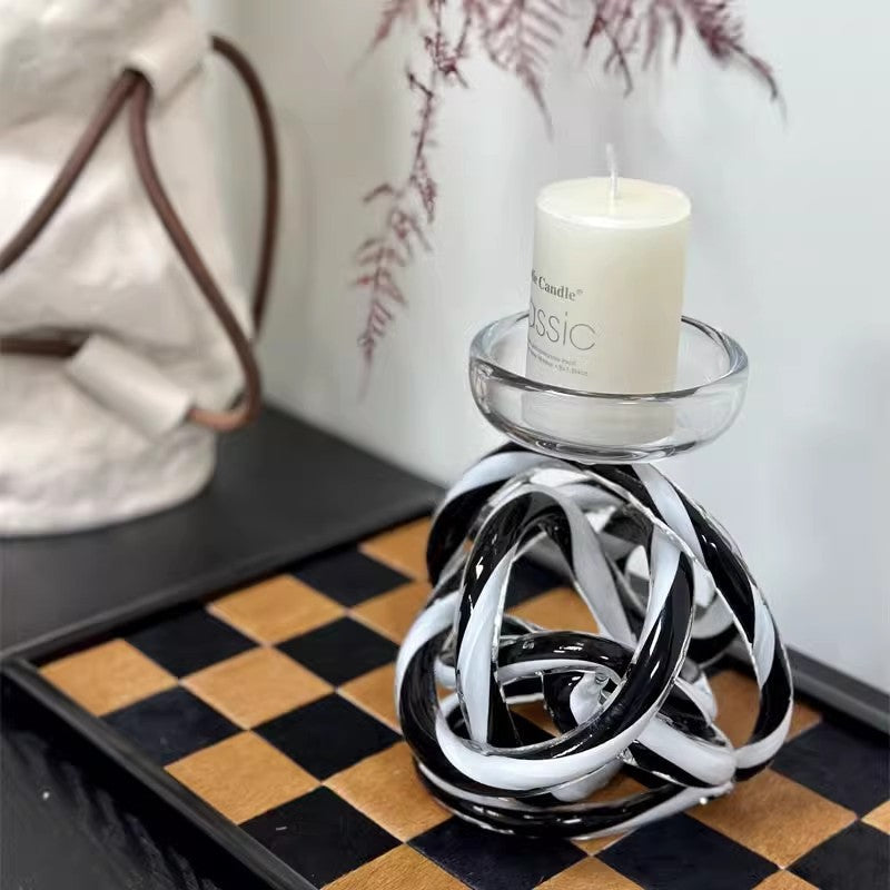 Decorative Twisted Candle Holder