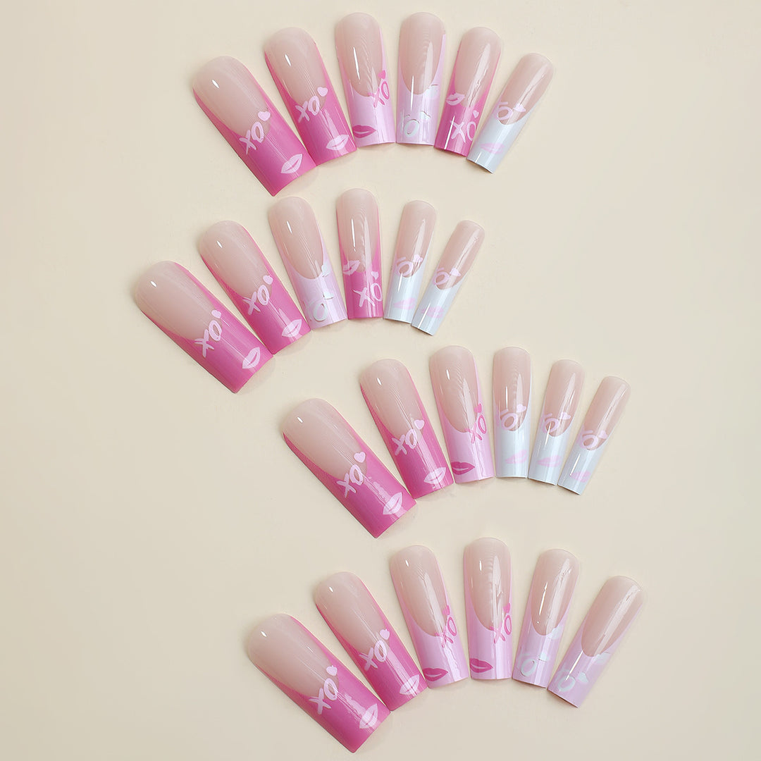 Nail art set with ombre effect Kalsten