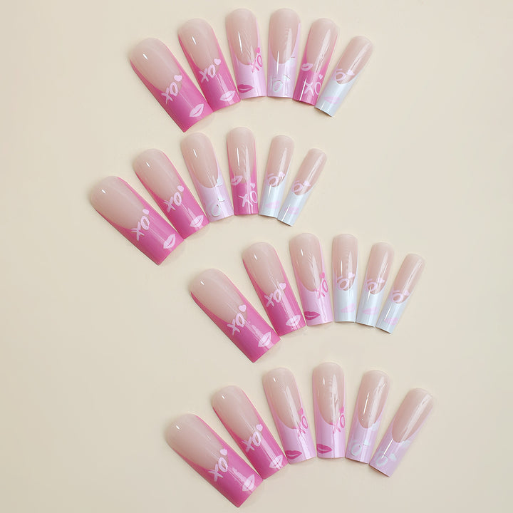 Nail art set with ombre effect Kalsten