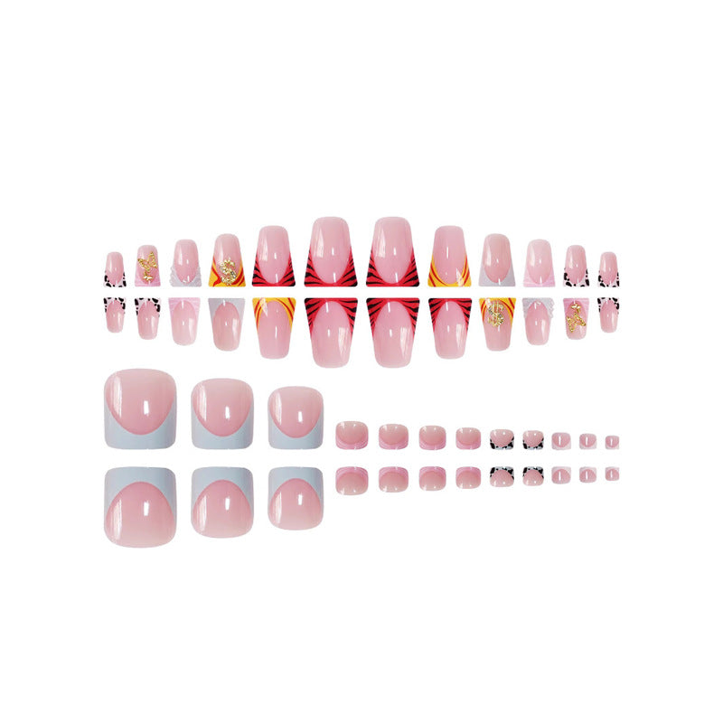 Floral 3D Nail and Pedicure Art Set Kalsten