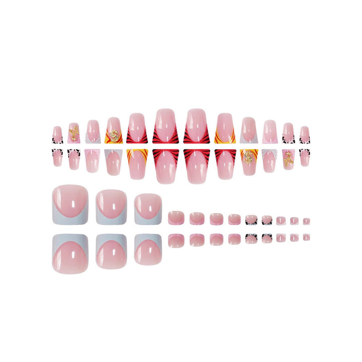 Floral 3D Nail and Pedicure Art Set Kalsten